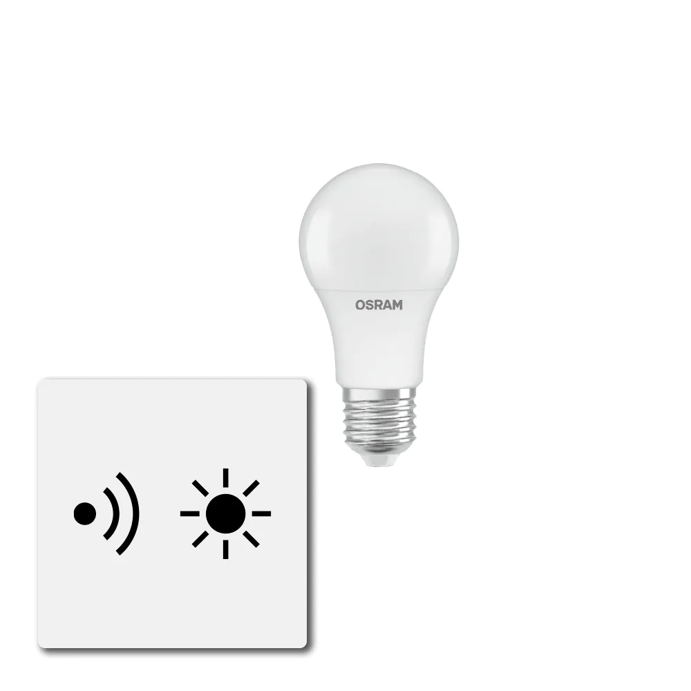 Ampoules LED E27 avec détecteurs