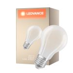 Ledvance Classic LED E27 Poire Filament Dépolie 2.2W 470lm - 827 Blanc Très Chaud | Dimmable Équivalent 40W