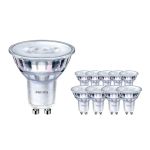 Lot 10x Philips Corepro LED Spot GU10 PAR16 3.5W 255lm 36D - 827 Blanc Très Chaud | Équivalent 35W
