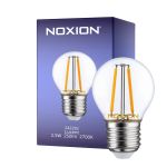 Noxion Lucent LED E27 Boule Filament Claire 2.5W 250lm - 827 Blanc Très Chaud | Dimmable - Équivalent 25W