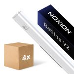 Lot 4x Noxion Réglette LED Batline V2.0 11W 1340lm - 830-865 CCT | 90cm