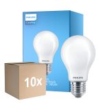 Lot 10x Philips Corepro LED Ampoule E27 Poire Dépolie 4.5W 470lm - 830 Blanc Chaud | Équivalent 40W