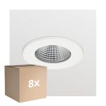 Lot 8x Philips Spot LED Claire Accent G2 RS060B 6W 550lm 36D - 840 Blanc Froid | 75mm - Dimmable 