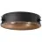 Brilliant Zois Plafonnier Métal Noir | 420mm - Convient pour 2x E27