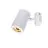 SLV Enola B Mur et Plafonnier Aluminium Blanc | Convient pour 1x GU10 