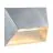 Nordlux Pontio 27 Applique Murale Acier Galvanisé et Verre Gris | IP54 - Convient pour 2x GU10