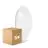 Lot 5x Ledvance Surface Circulaire 400 24W 830 1920lm Blanc IP44 | Blanc Chaud