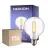 Lot 15x Noxion Lucent LED E27 Globe Filament Claire 7W 806lm - 827 Blanc Chaud | Équivalent 60W