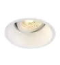 SLV Horn-T Spot Aluminium Blanc Rond | Diamètre 97mm - Convient pour 1x GU10 