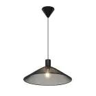 D'Lite Suspension Luminaire Lynck Métal Et Plastique Dépolie Noir | Convient Pour 1x E27