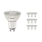 Lot 10x Noxion PerfectColor Spot LED GU10 PAR16 4W 345lm 60D - 940 Blanc Froid | Meilleur rendu des couleurs - Dimmable - Équivalent 50W