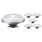 Lot 6x Philips MASTER LED Spot G53 AR111 14.8W 875lm 24D - 927 Blanc Très Chaud | Meilleur rendu des couleurs - Dimmable - Équivalent 75W