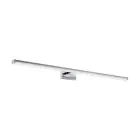 Eglo Applique Murale Pandella 1 Aluminium Chrome Argent Éclairage de salle de bains 14W 1700lm - 840 Blanc Froid | IP44 