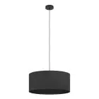 Eglo Suspension Luminaire Maserlo 1 Acier Noir | Convient pour E27